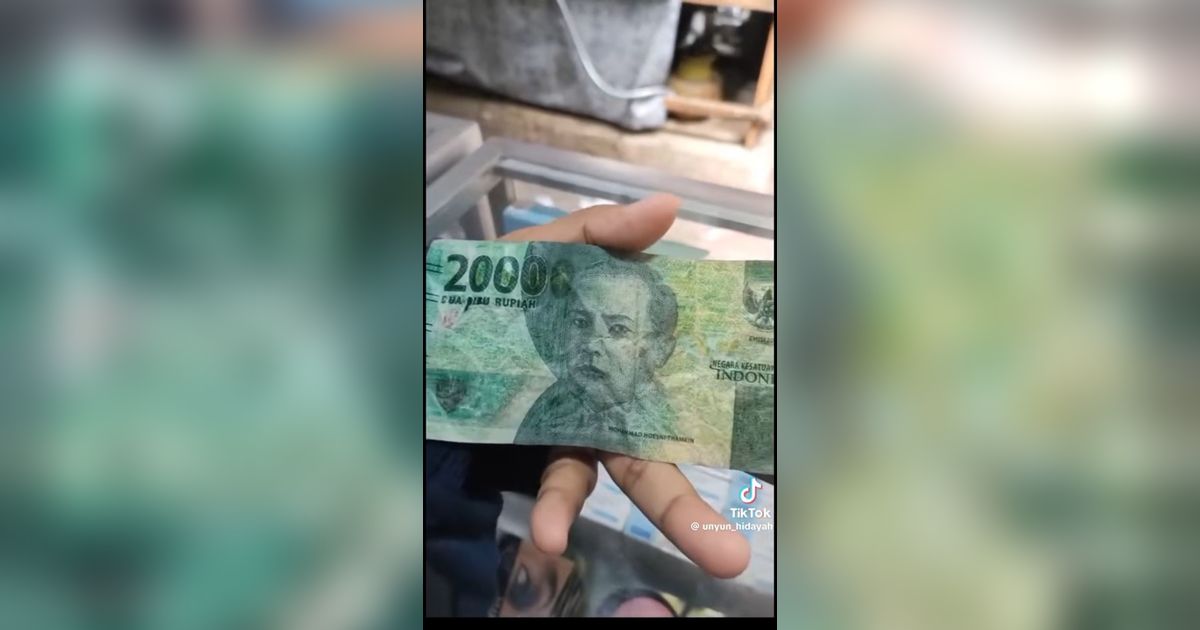 Viral Uang Rp2.000 Dibuat Mirip Pecahan Rp20.000, Jangan Sampai Tertipu