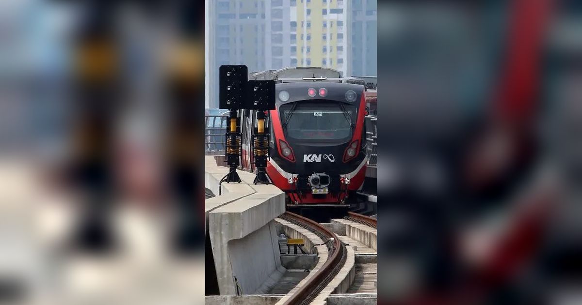 Tikungan LRT di Gatot Soebroto Disebut Salah Desain, Ini Penjelasan Menhub