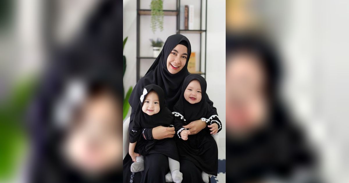 10 Potret Terbaru Baby Twins Alma dan Alsha Anak Kembar Annisa Rahma Eks Cherrybelle, Kini Menginjak 9 Bulan