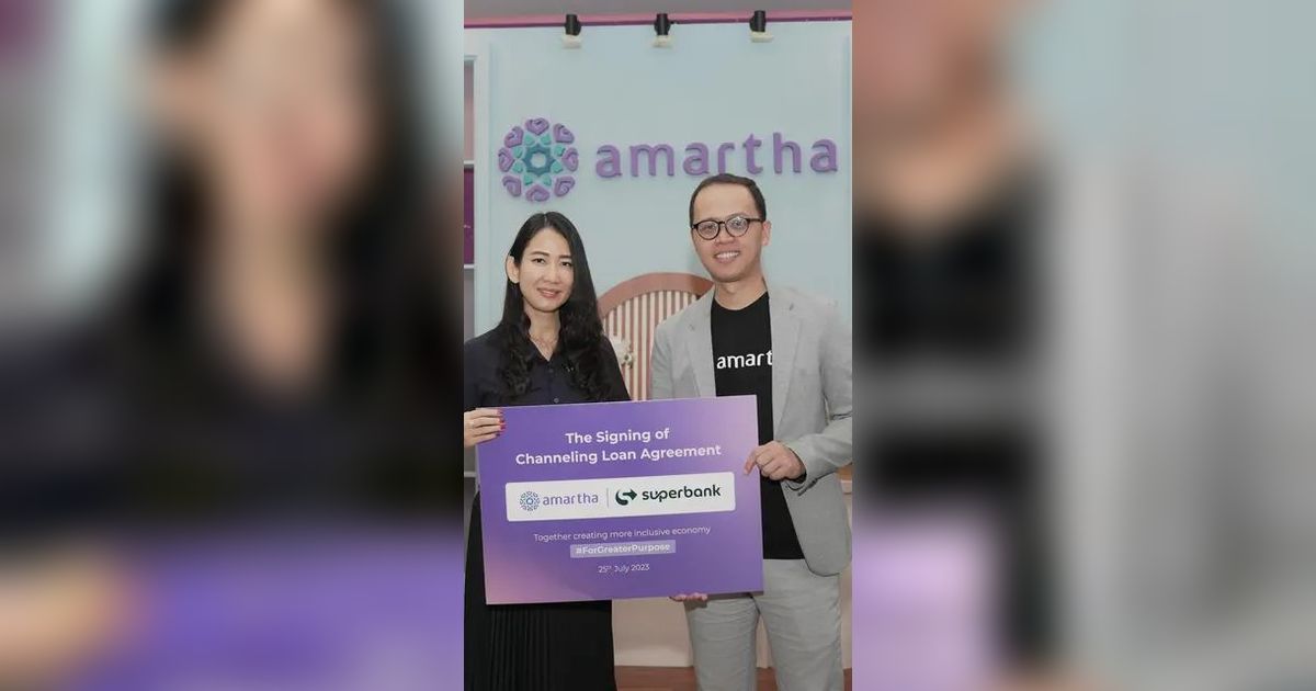 Superbank Gandeng Amartha Majukan Bisnis 1 Juta UMKM Perempuan