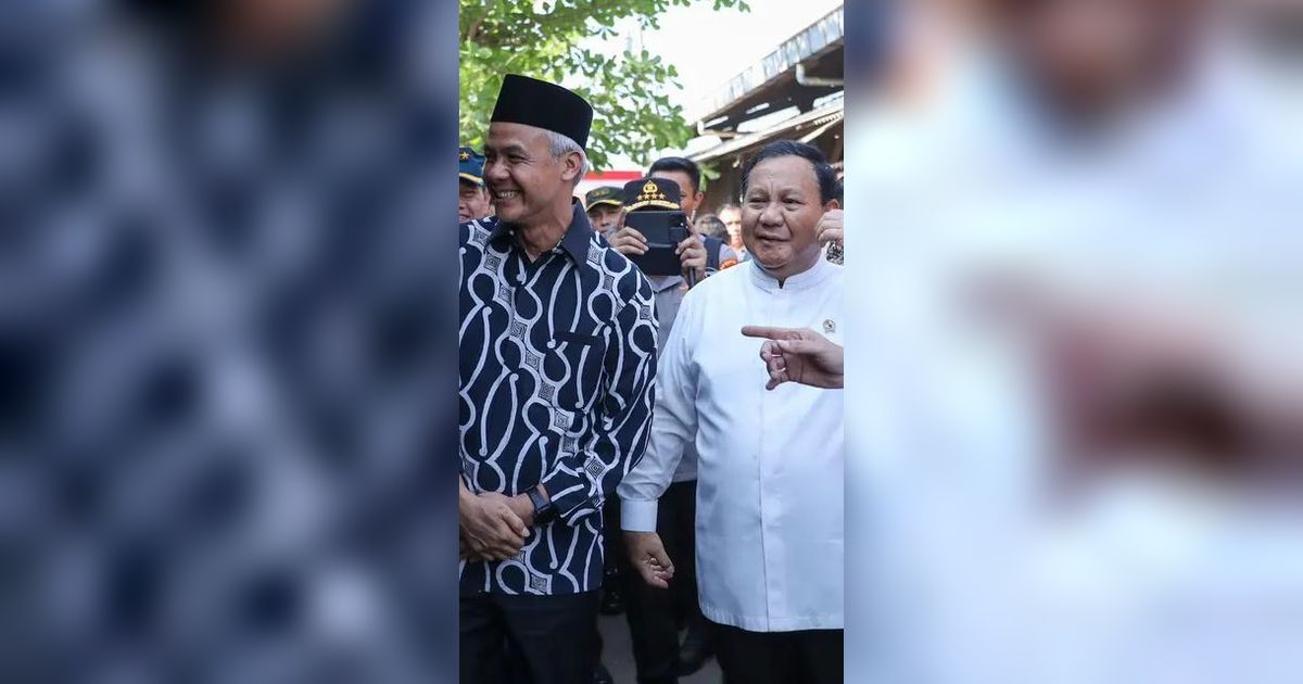 Begini Reaksi Gibran Saat Prabowo dan Ganjar Salam Komando