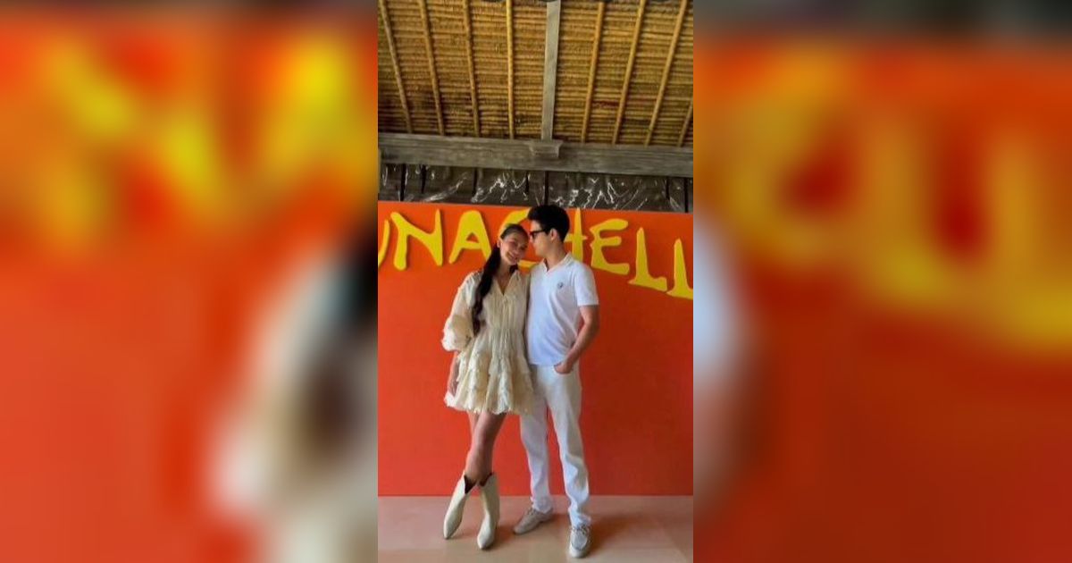 Potret Mesra Luna Maya dan Maxime Bouttier saat Lunachella, Lengket Bak Perangko