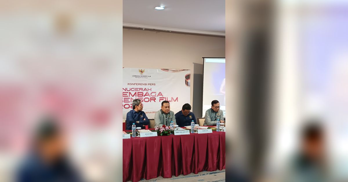 14 September Anugerah Lembaga Sensor Film Kembali Digelar, Ada Kategori Kepala Daerah