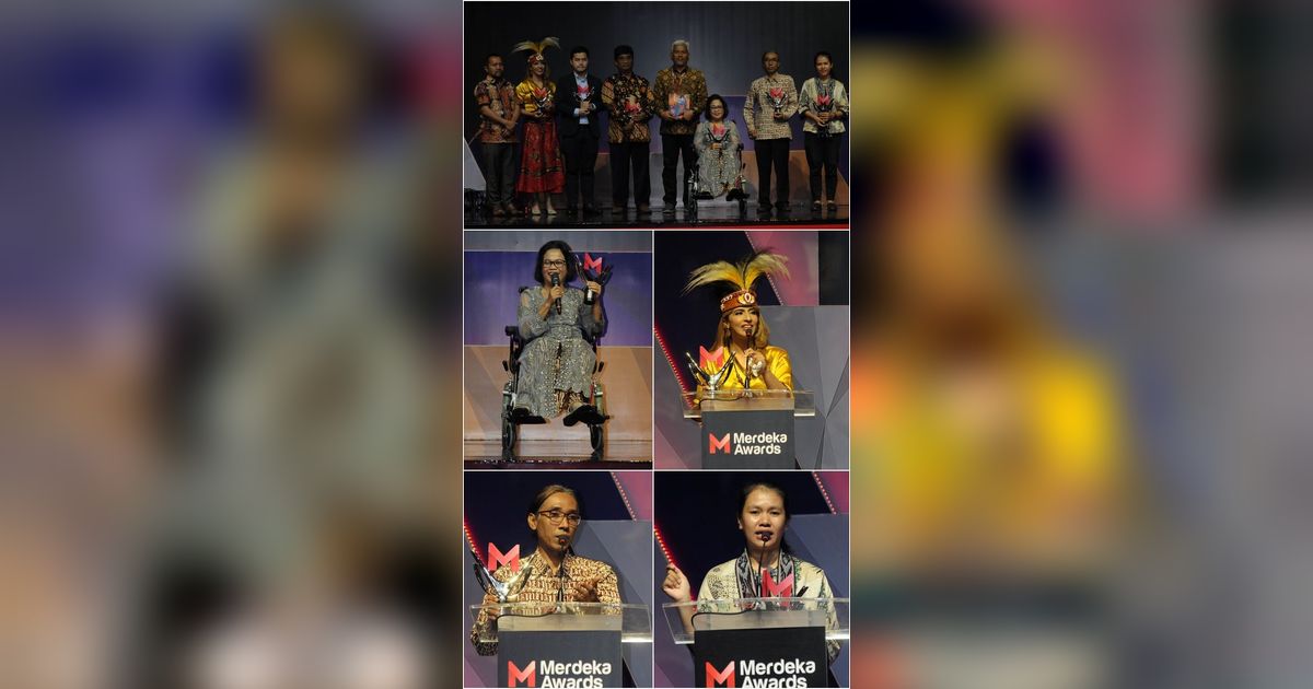 FOTO: Sosok Inspiratif Peraih Penghargaan Merdeka Awards 2023, Mulai dari Tenaga Pendidik hingga Kesehatan