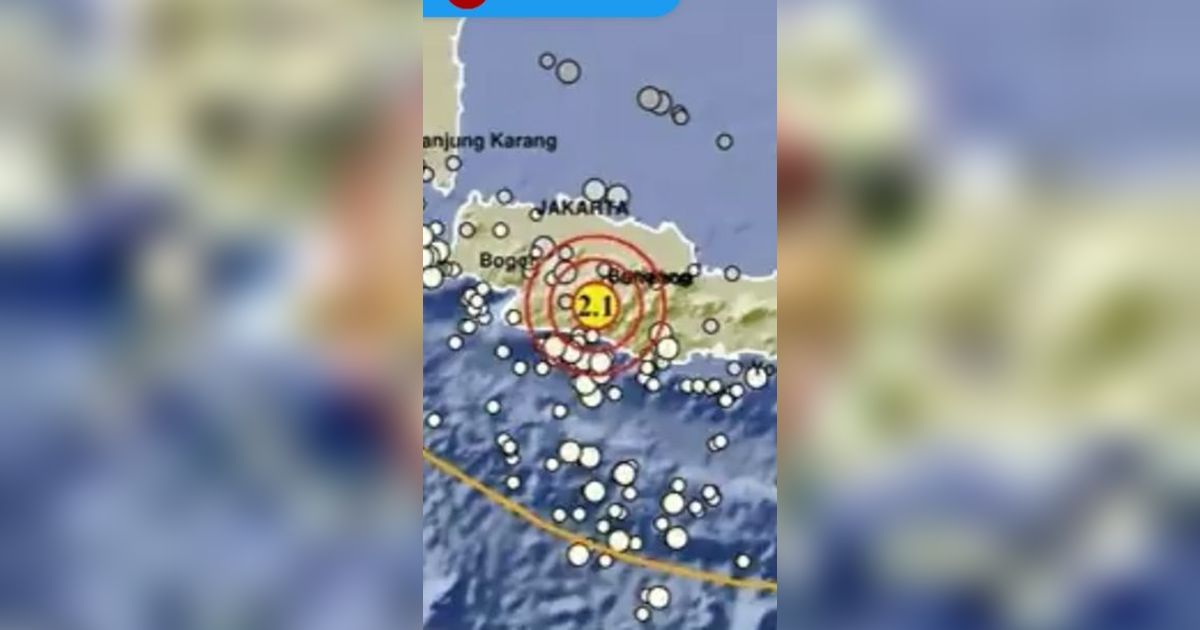 Gempa Guncang Kabupaten Bandung, Berpusat di Darat