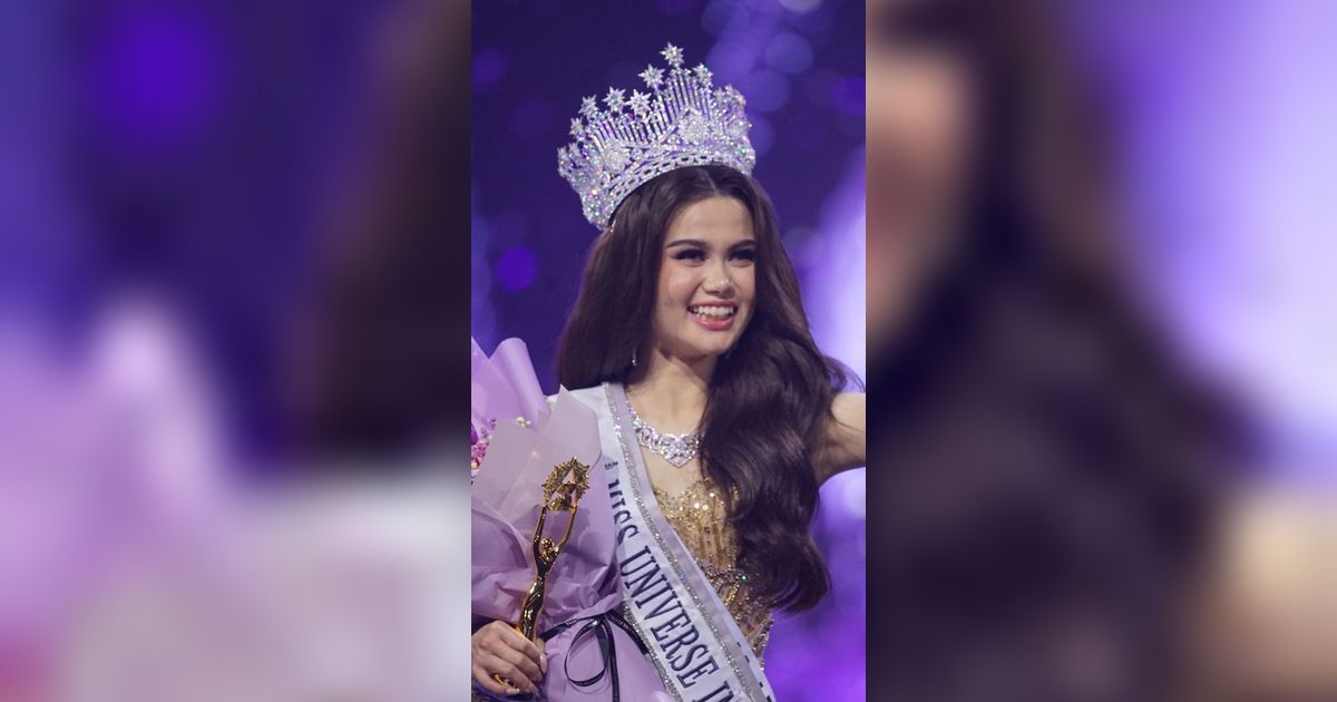 Penampakan Mahkota Miss Universe Indonesia 2023 Fabienne Nicole Groeneveld, Bertabur Emas Putih