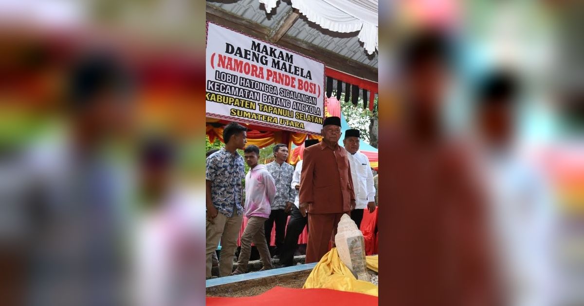 Menengok Makam Leluhur Marga Lubis Berusia 700 Tahun di Tapsel