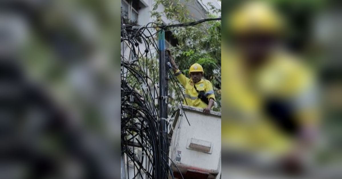 Kabel Menjuntai Bikin Pemotor Celaka, Heru Perintahkan Operator Segera Rapikan