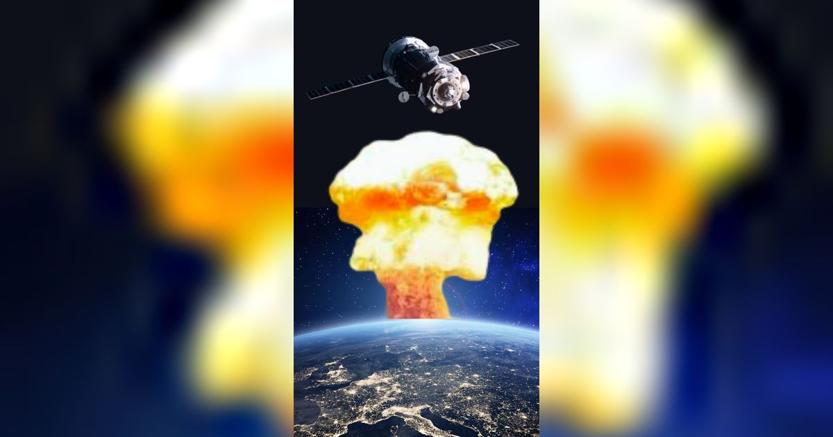 Andai China Ledakan Nuklir Dekat Luar Angkasa, Satelit Elon Musk Hancur Berkeping-keping