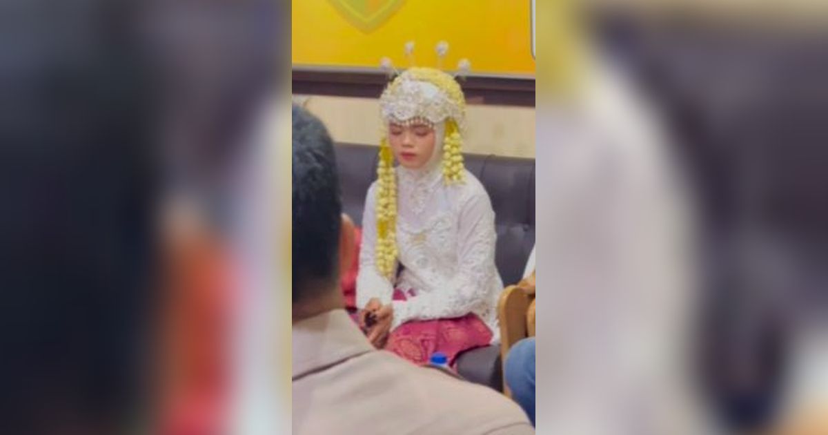 Momen Pengantin di Jambi Menikah di Balik Jeruji Besi, Penuh Haru