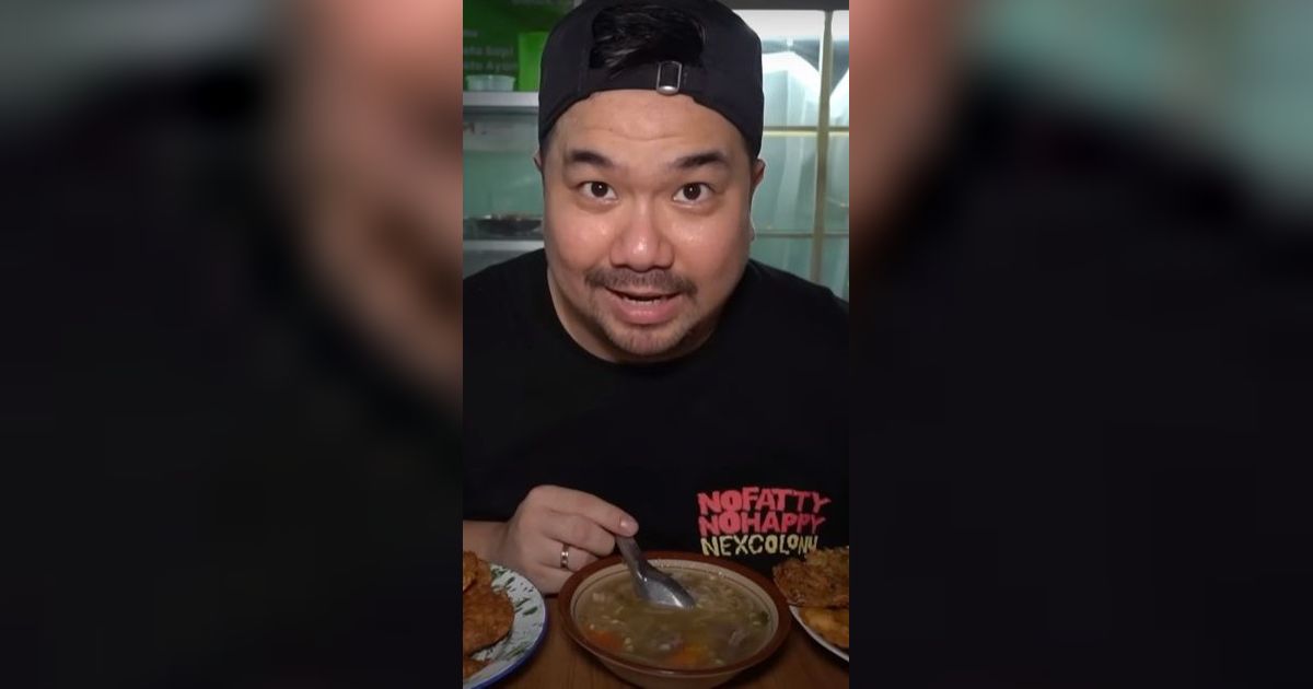 Konten Nex Carlos Kembali Viral, Kali Ini Aksi Emak-emak Ikut Nyomot Gorengan Bikin Ngakak