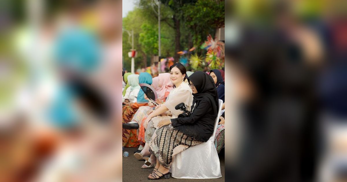 10 Pesona Cantik Nagita Slavina di Acara Istana Berkebaya, Disebut Seperti Ibu Pejabat