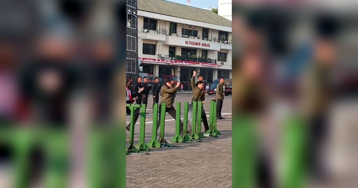 Momen, Paspampres Pamer Ketangkasan di Depan Panglima TNI