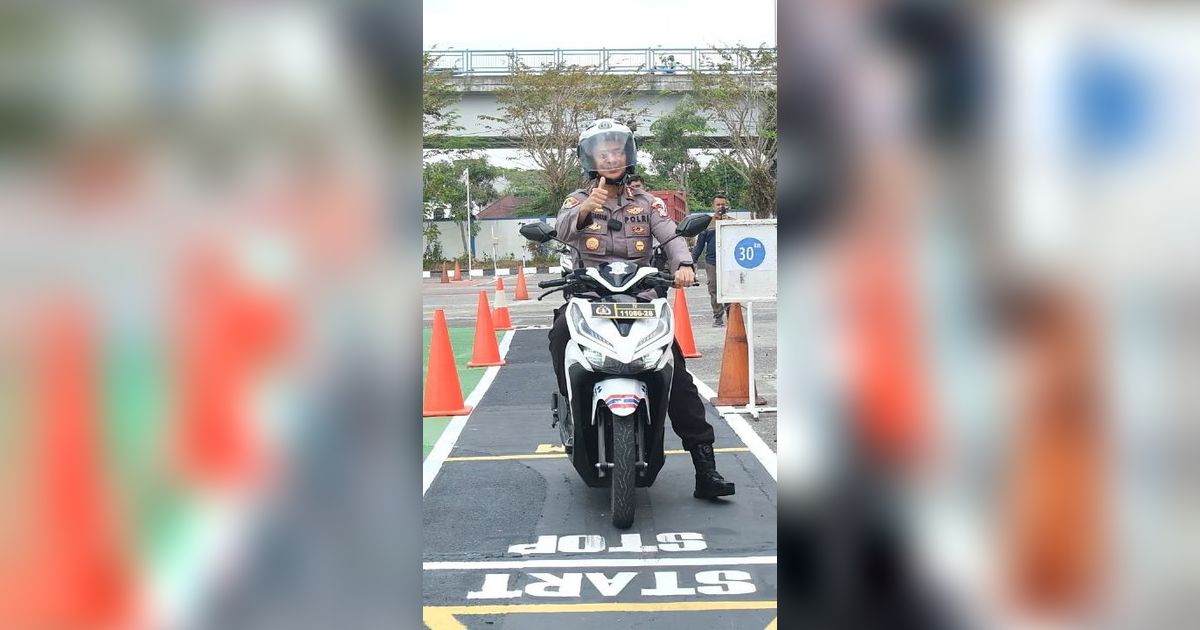 Tips Lulus Uji Praktik SIM C di Lintasan Pola S yang Diklaim Lebih Mudah