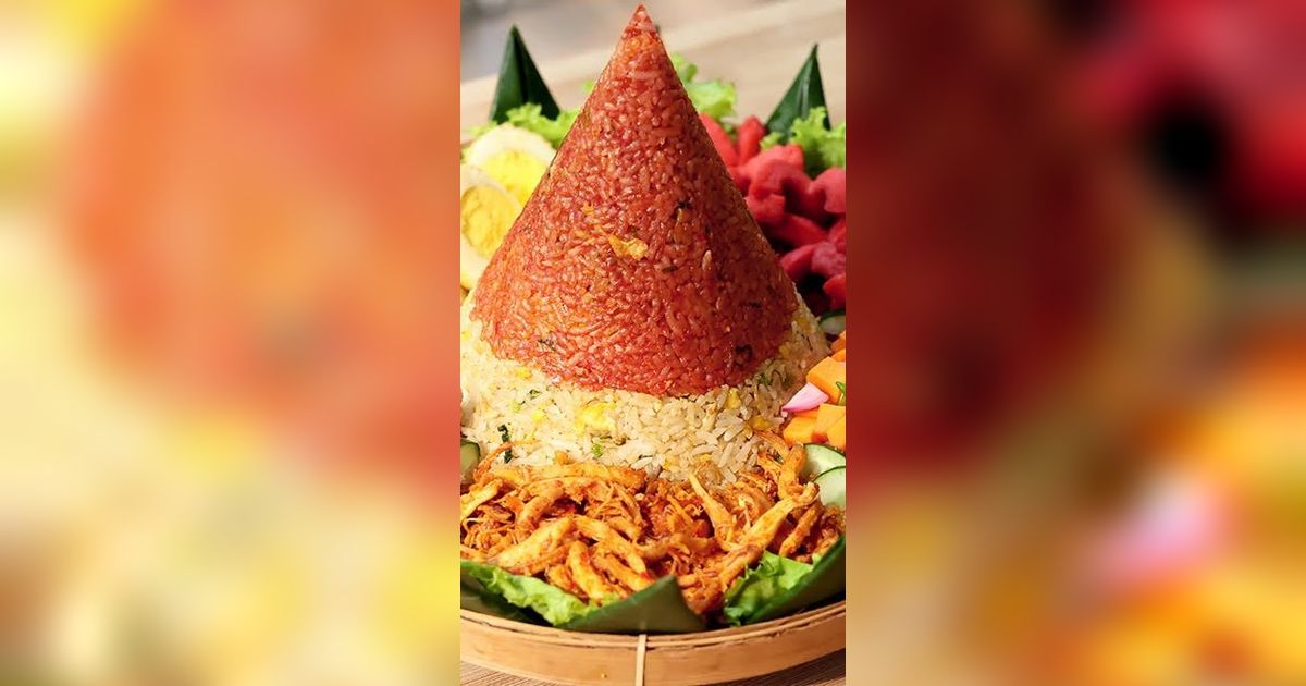 Resep Nasi Goreng Tumpeng Merah Putih ala Devina Hermawan, Cocok Untuk Merayakan HUT RI
