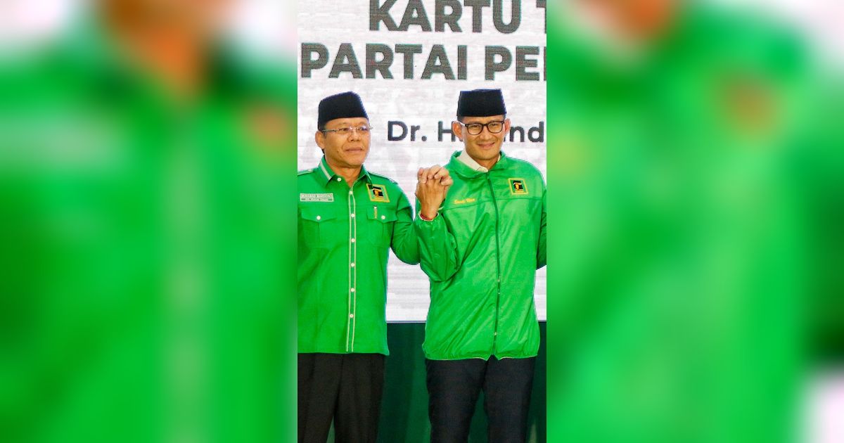 Arsul Sani PPP: Teman-Teman Dengar Kemungkinan Sandiaga Tak Pilih jadi Cawapres Ganjar