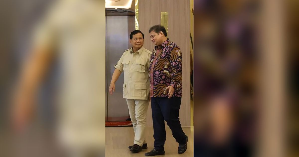 Diam-Diam Airlangga sudah Bentuk Tim Pilpres 2024 dengan Prabowo Subianto