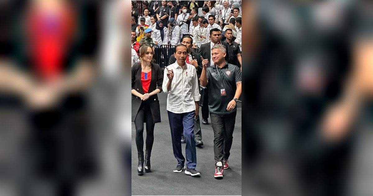 Momen Gading Marten saat Dampingi Presiden Jokowi Resmikan Indonesia Arena, Soimah 'Ngeri Bocah Iki'