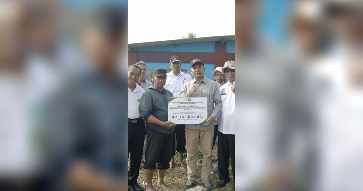 Kementan Beri Bantuan RJIT di 2 Lokasi Kulonprogo untuk Antisipasi El Nino