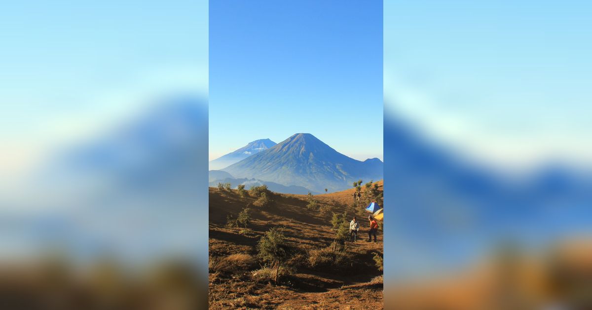 Pendaki Rekam Pemandangan Pegunungan, eh Kok Serupa Gambar di Kemasan Air Mineral, Emang Boleh Semirip itu?