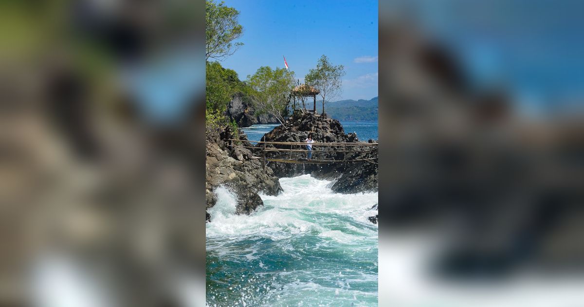 FOTO: Mengungkap Keindahan Alam Lembah Watu Pawon di Trenggalek yang Tersembunyi