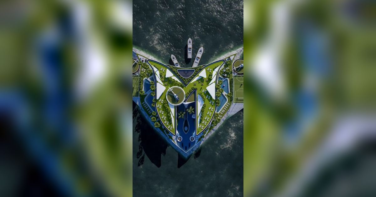 Seperti Pulau Sendiri, Potret Penampakan Desain Rumah Messi di Miami yang Super Mewah