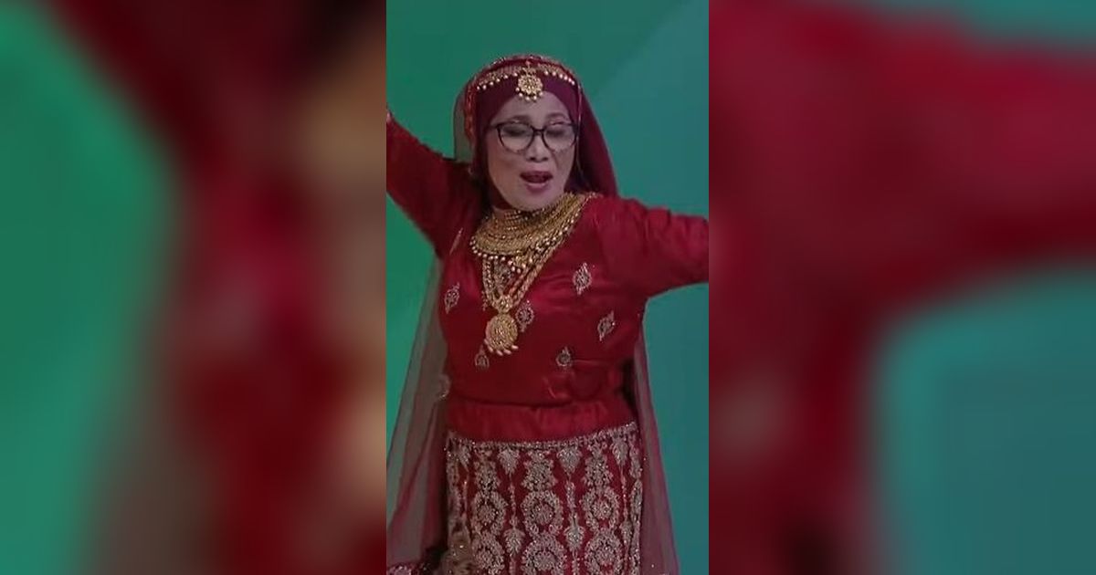 10 Gaya Ibu Indah Permatasari Bergoyang Bak Gadis India, Kata Netizen : Umur Segini Emang Lagi Lucu-lucunya