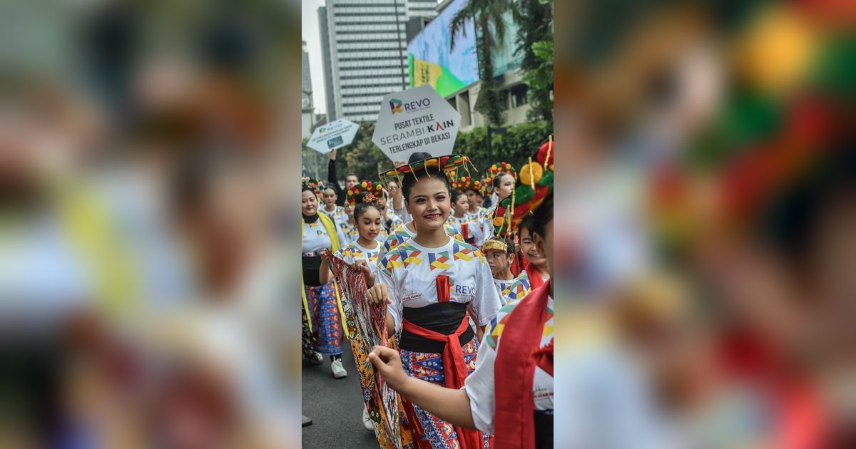 FOTO: Semarak Parade Budaya Beautiful Heritage of Indonesia di Bundaran HI