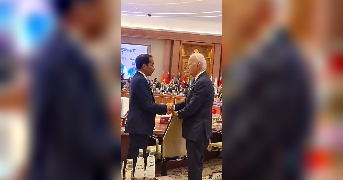 Posisi Duduk Jokowi di G20 Summit: Diapit Narendra Modi, Joe Biden dan Erdogan