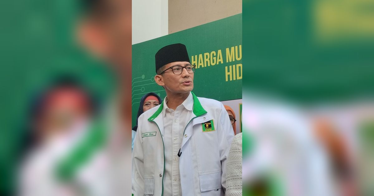 Sandiaga Ungkap Alasan PPP Setuju KPU Majukan Pendaftaran Capres