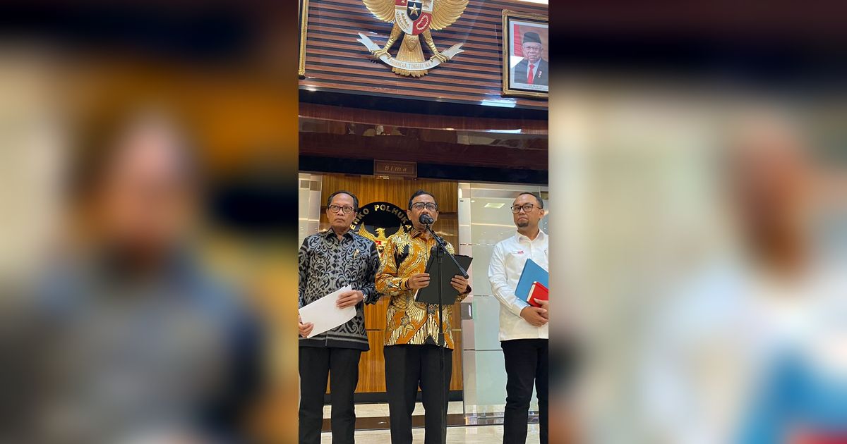 Mahfud Ungkap Penanganan kasus TPPU Dibagi Empat Bagian, Delapan Pegawai Kemenkeu Dipecat