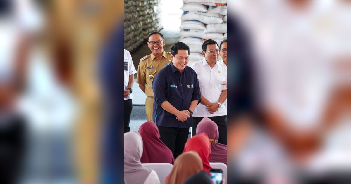 Erick Thohir: Alhamdulillah, Bansos Beras untuk 21,3 Juta Keluarga Kurang Mampu Mulai Dikirim Hari Ini