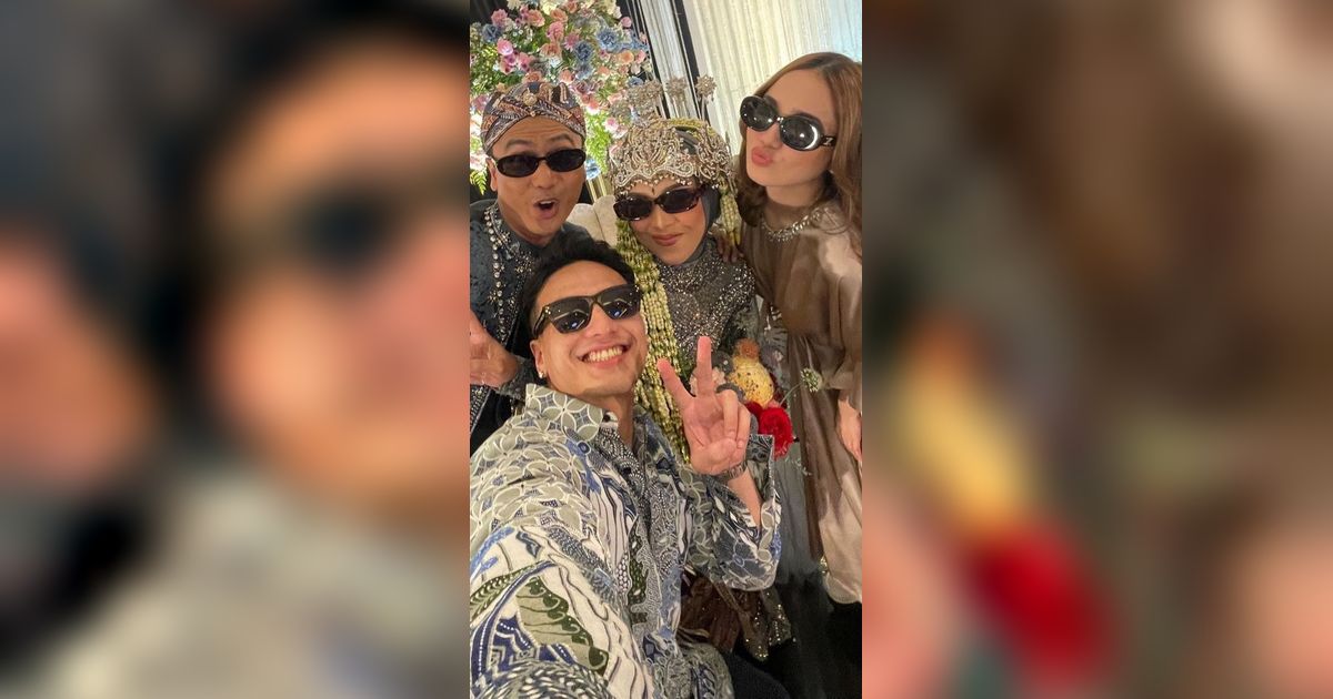 Foto-Foto Keseruan Jefri Nichol dan Syifa Hadju Beri Kejutan di Pernikahan Fans
