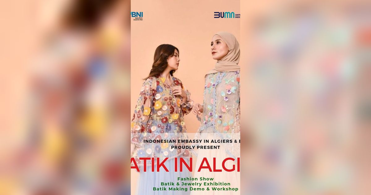 Dukung Gelaran Pameran Batik in Algiers, KBRI Alger Apresiasi BNI