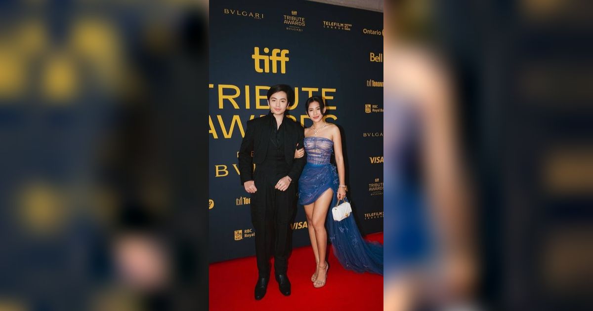 8 Foto Cantik Shenina Cinnamon di TIFF Tribute Awards 2023, Bersama Angga Yunanda