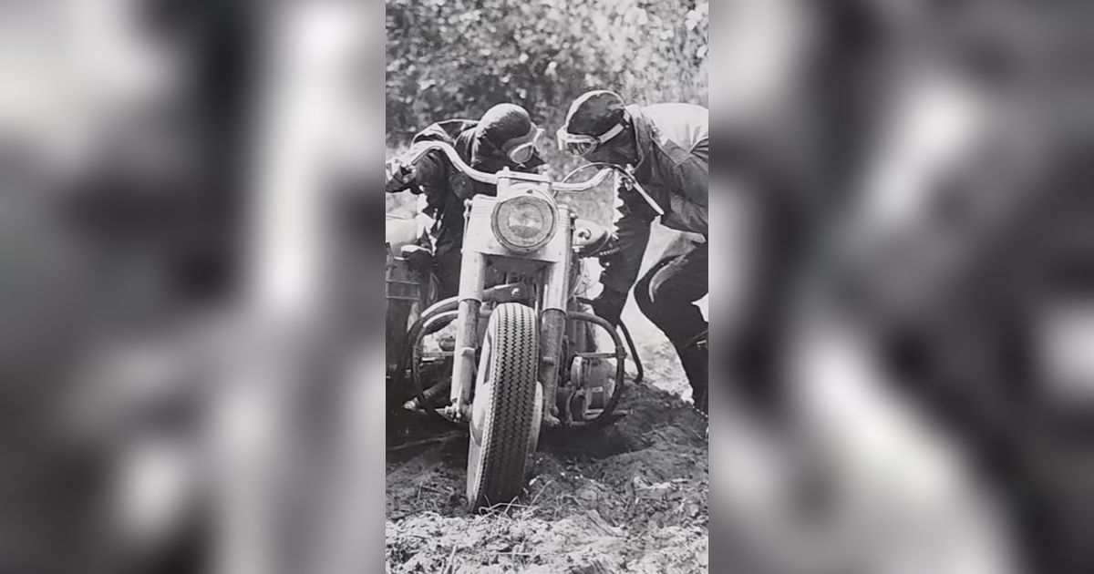 Langka! Harley Davidson Tahun 1957 Ditemukan, Masih Gagah Meski sudah Uzur