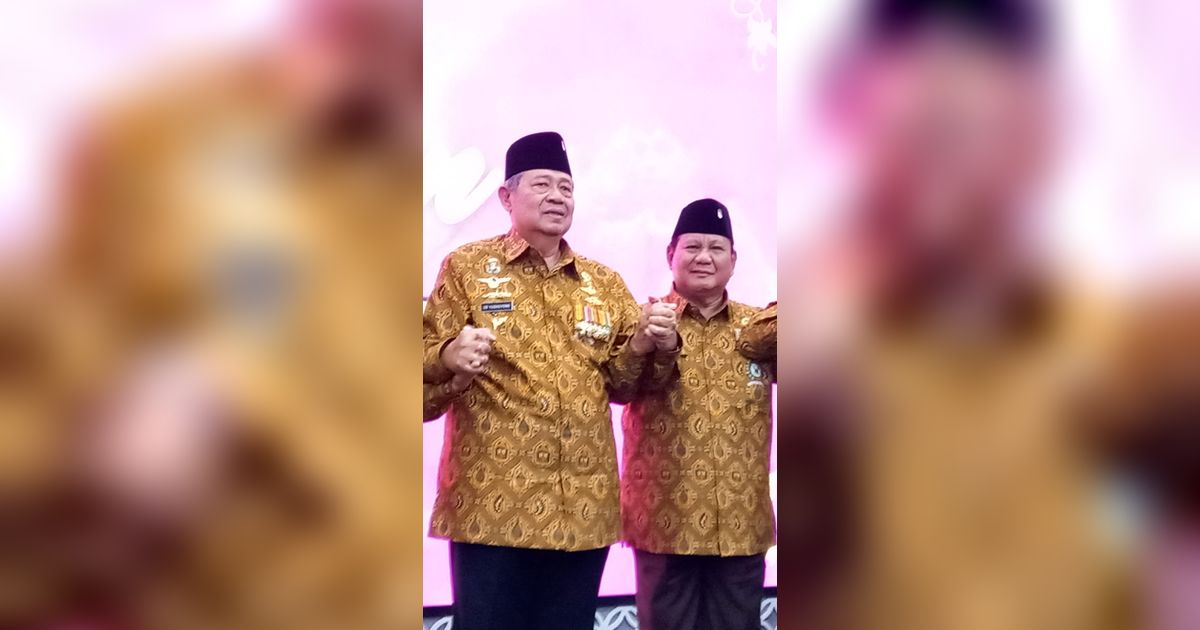 Kata Prabowo soal Keakrabannya dengan SBY di Acara Pepabri