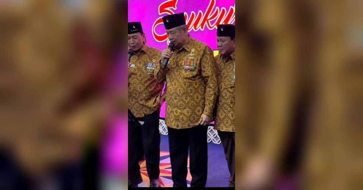 Para Jenderal TNI Senior Berkumpul, Dari SBY-Prabowo Gagah Berbatik Coklat Nyanyi Lagu 'Manis dan Sayang'