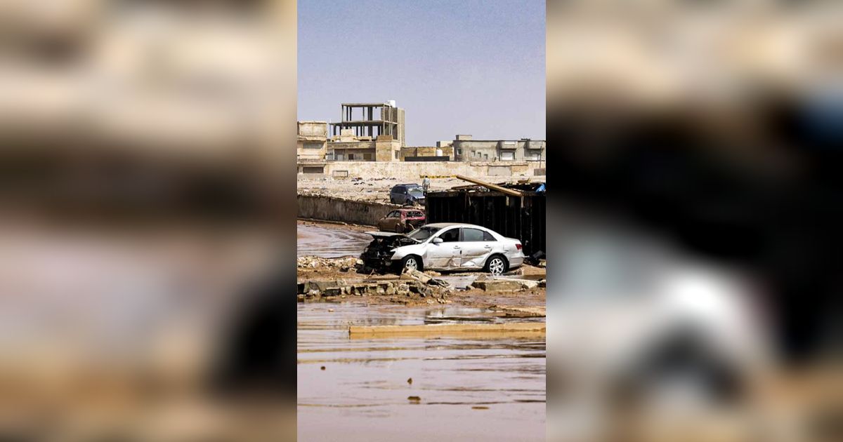 2000 Orang Dikhawatirkan Tewas, Badai Daniel Timbulkan Banjir Dahsyat di Libya