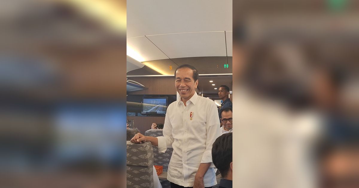 Jokowi Tak Ingin Buru-Buru Operasikan Kereta Cepat: Jangan Pikir Saya Mengejar-ngejar