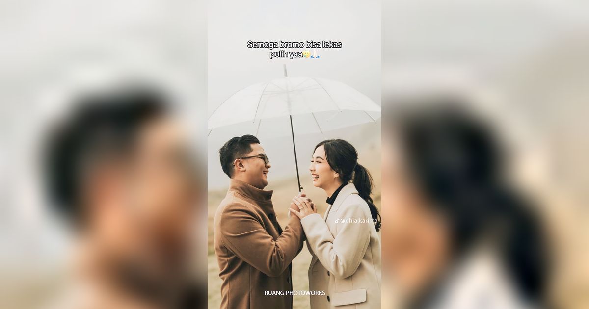 Hidup Lagi Capek-capeknya, si Cewek Digeruduk Netizen, Disangka Pelaku Prewedding yang Bakar Bromo