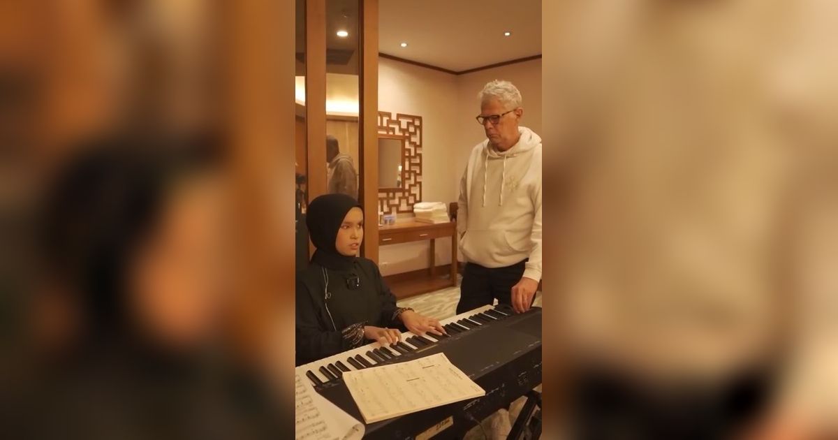 Bertemu Idola, Ini Momen Putri Ariani Latihan hingga Manggung bareng David Foster