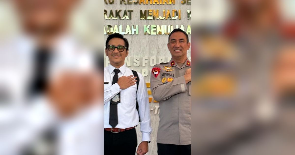 Jenderal Polisi Bersama Kombes Terima Kedatangan Kondre, Pria Terkenal Biasa Disapa Komandan