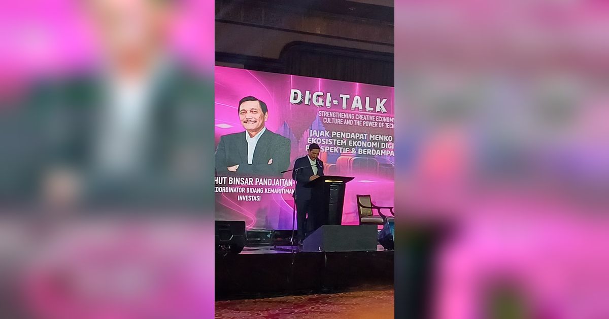 Luhut Bandingkan Indonesia dan Amerika: Kita Hampir Enggak Ada Gelandangan