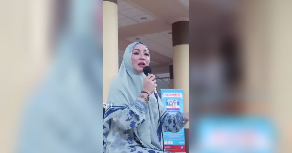 Merinding Tausiah Angelina Sondakh di Masjid Raya Bandung Menyinggung soal Dunia 'Pura-pura, Sandiwara dan Munafik'