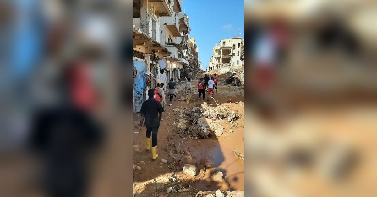 Korban Tewas Banjir Libya Tembus 5.100 Jiwa, Mayat-Mayat Berserakan di Jalan