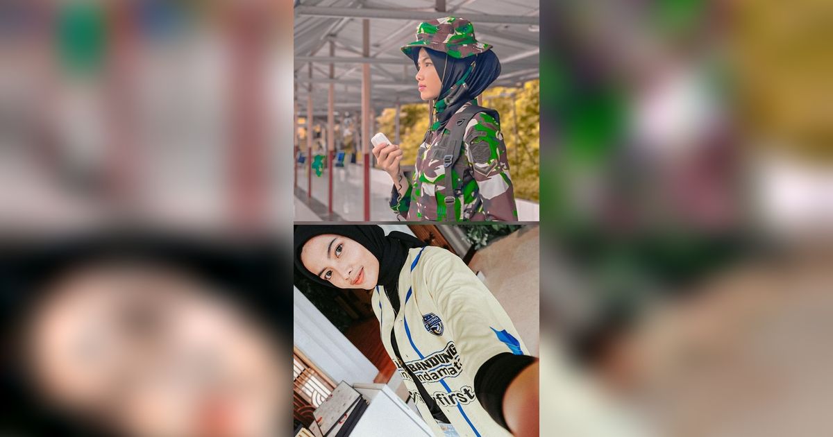 Dikenal Jadi Atlet Voli Wanita Ini Ternyata Prajurit TNI, Intip Potret Cantiknya
