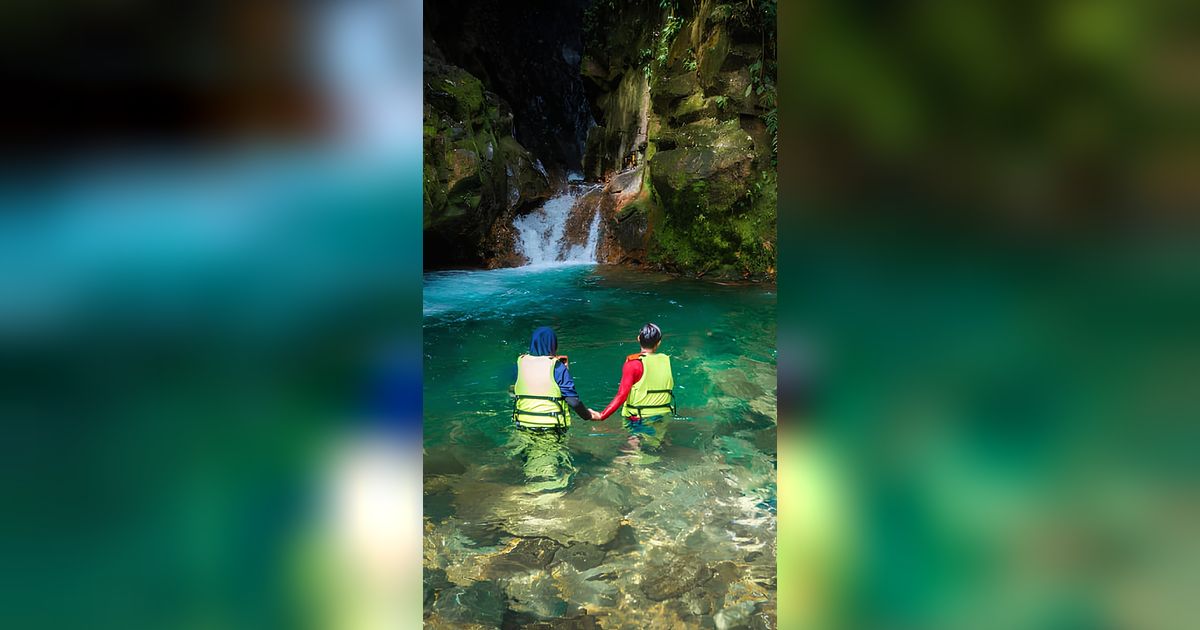 Airnya Berwarna Biru Jernih, Intip Keindahan Curug Cibulao Hidden Gems di Bogor