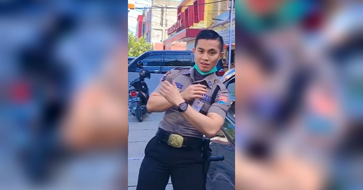 Dapat SP Gara-gara Konten Tik Tok, Mantan Satpam Bank Tampan Kini Sukses Jadi Pedagang Ikan Asin