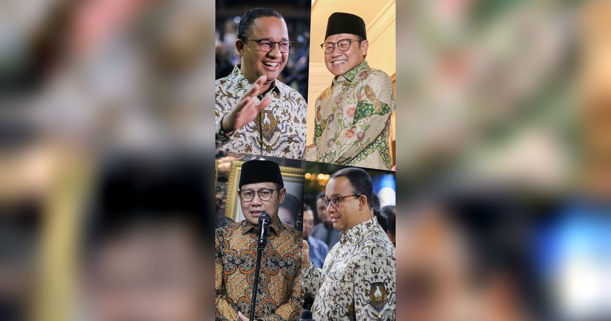 SMRC: Duet Anies-Cak Imin Kalah dari Ganjar-RK dan Prabowo-ET